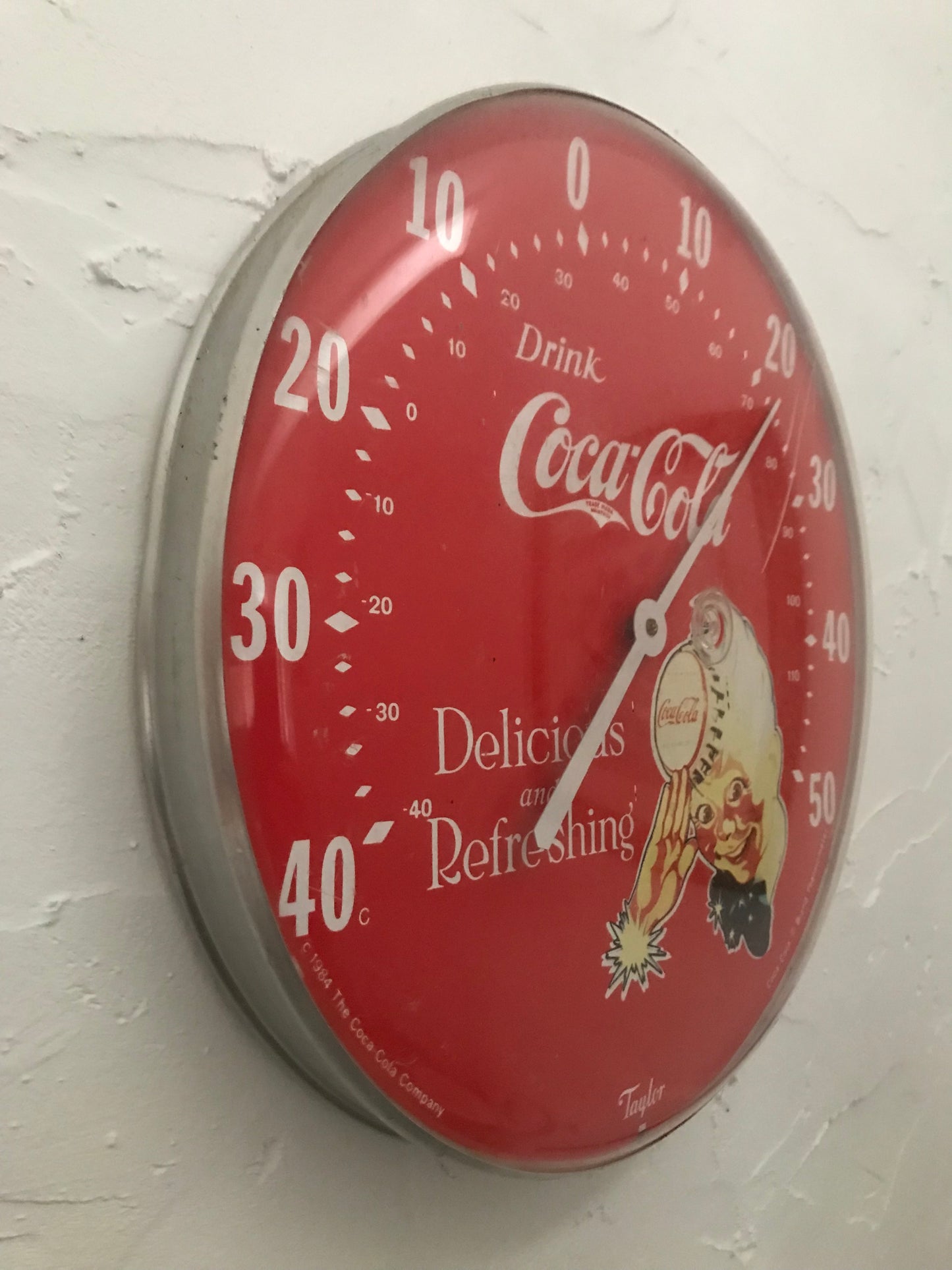 Coca Cola Wall Hung Thermometer