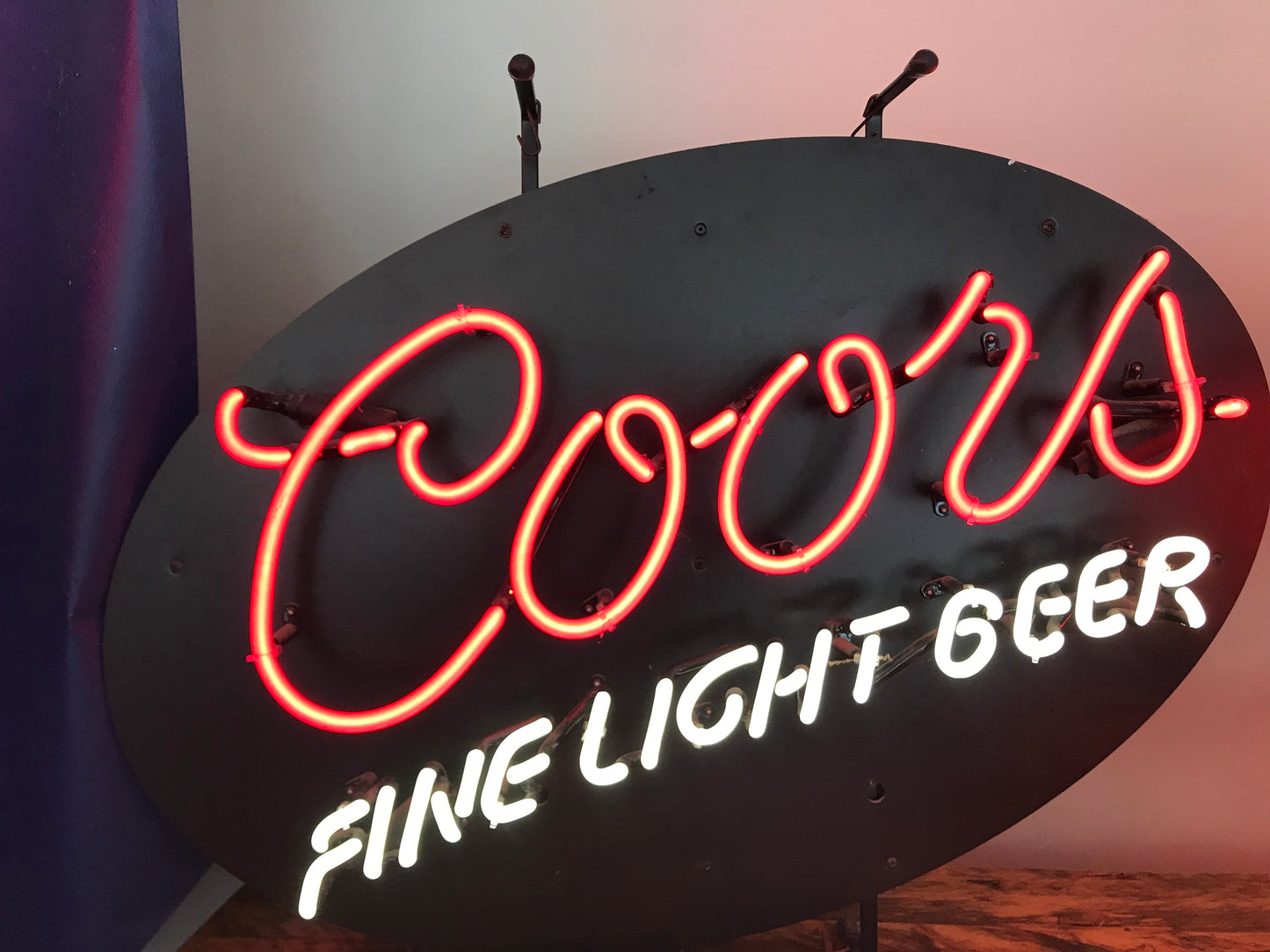 Coors Neon Beer Sign
