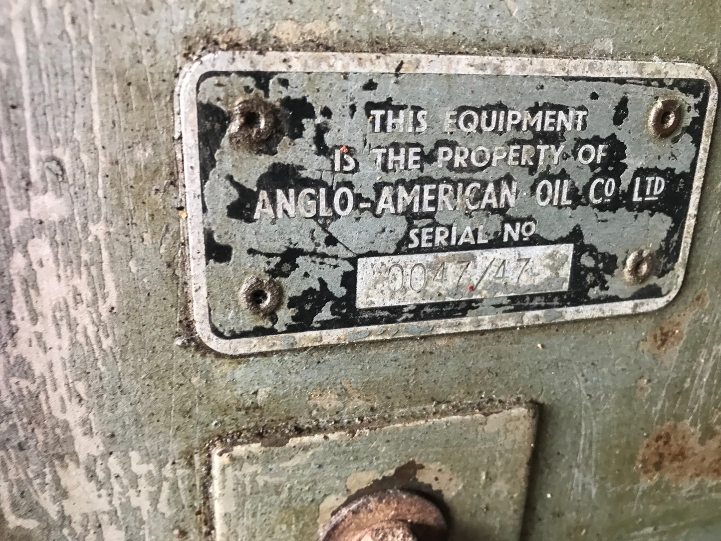 Old Esso Hand Pump Forecourt Oil Dispensers 1950’s