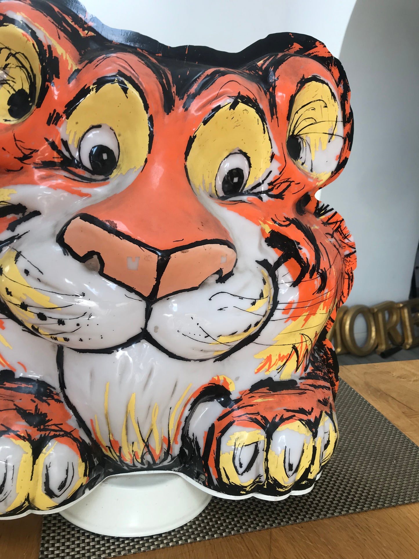 1960’s Esso Tiger Globe Illuminated