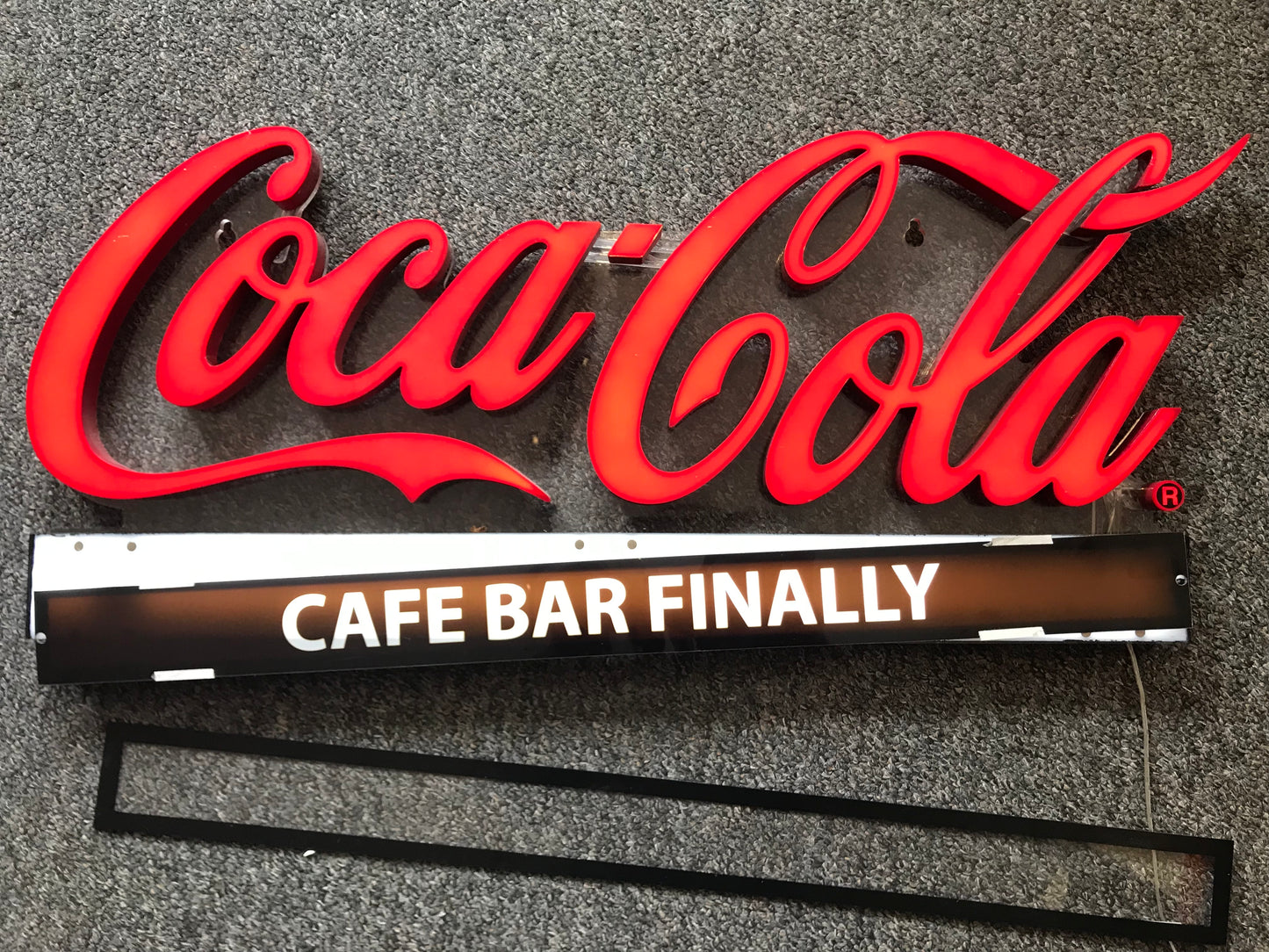 Coca Cola Illuminated Sign
