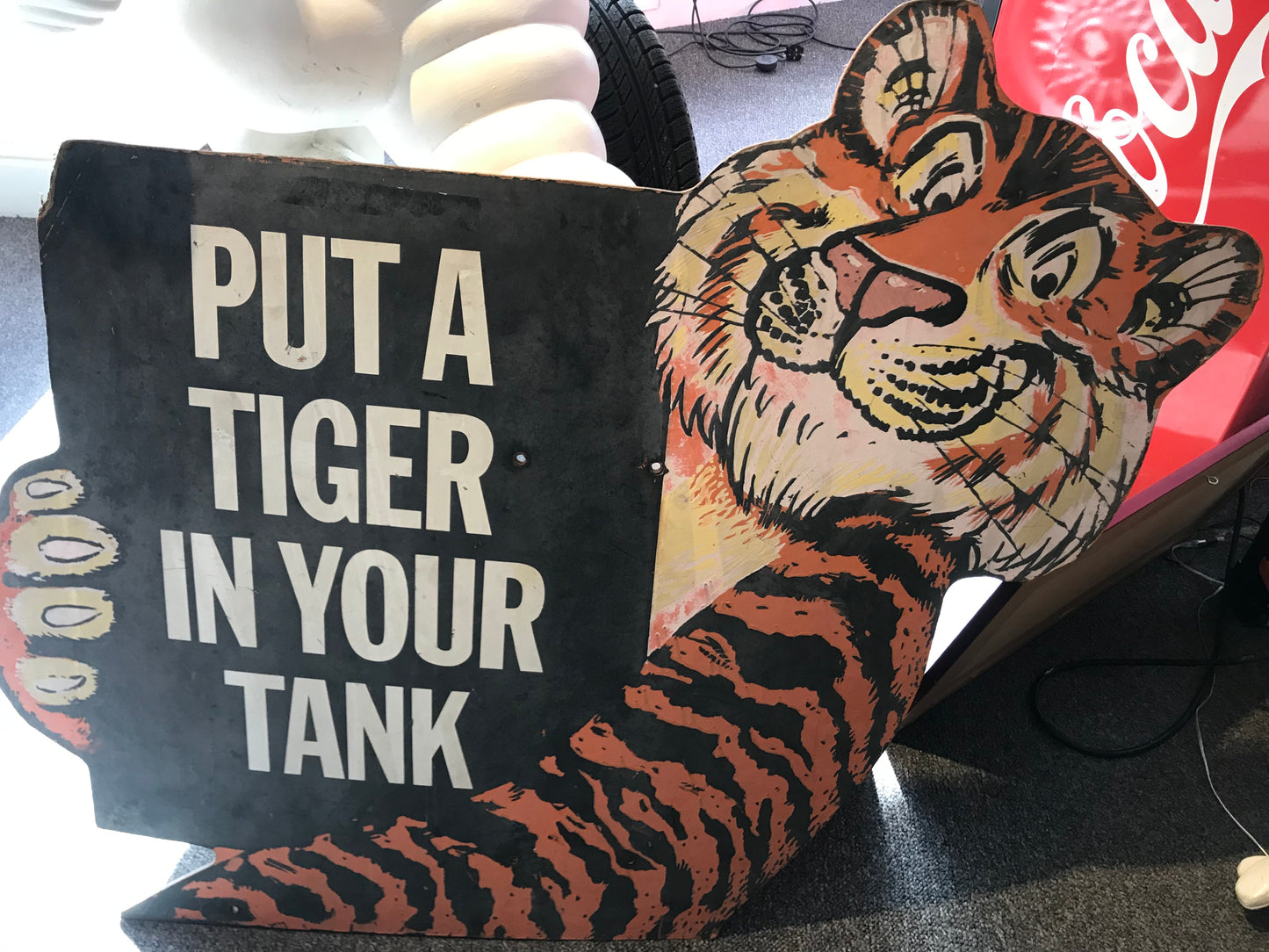 Esso Put a Tiger in Your Tank Figure