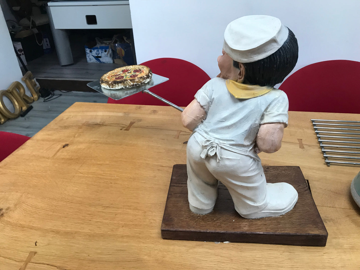 Pizza Chef Figure