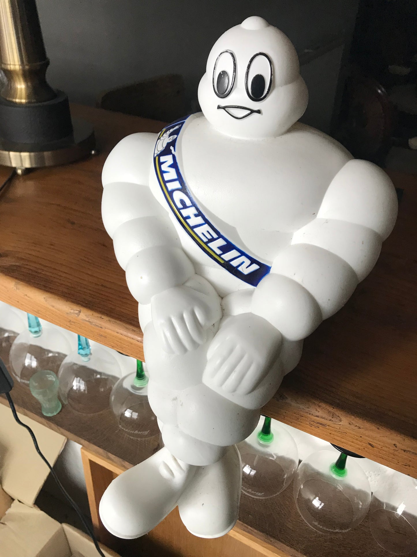Michelin Bibendum Illuminated Totally Original Truck Figure 2003