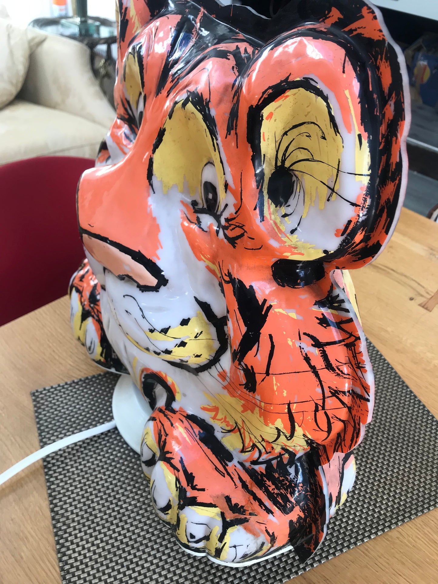 1960’s Esso Tiger Globe Illuminated
