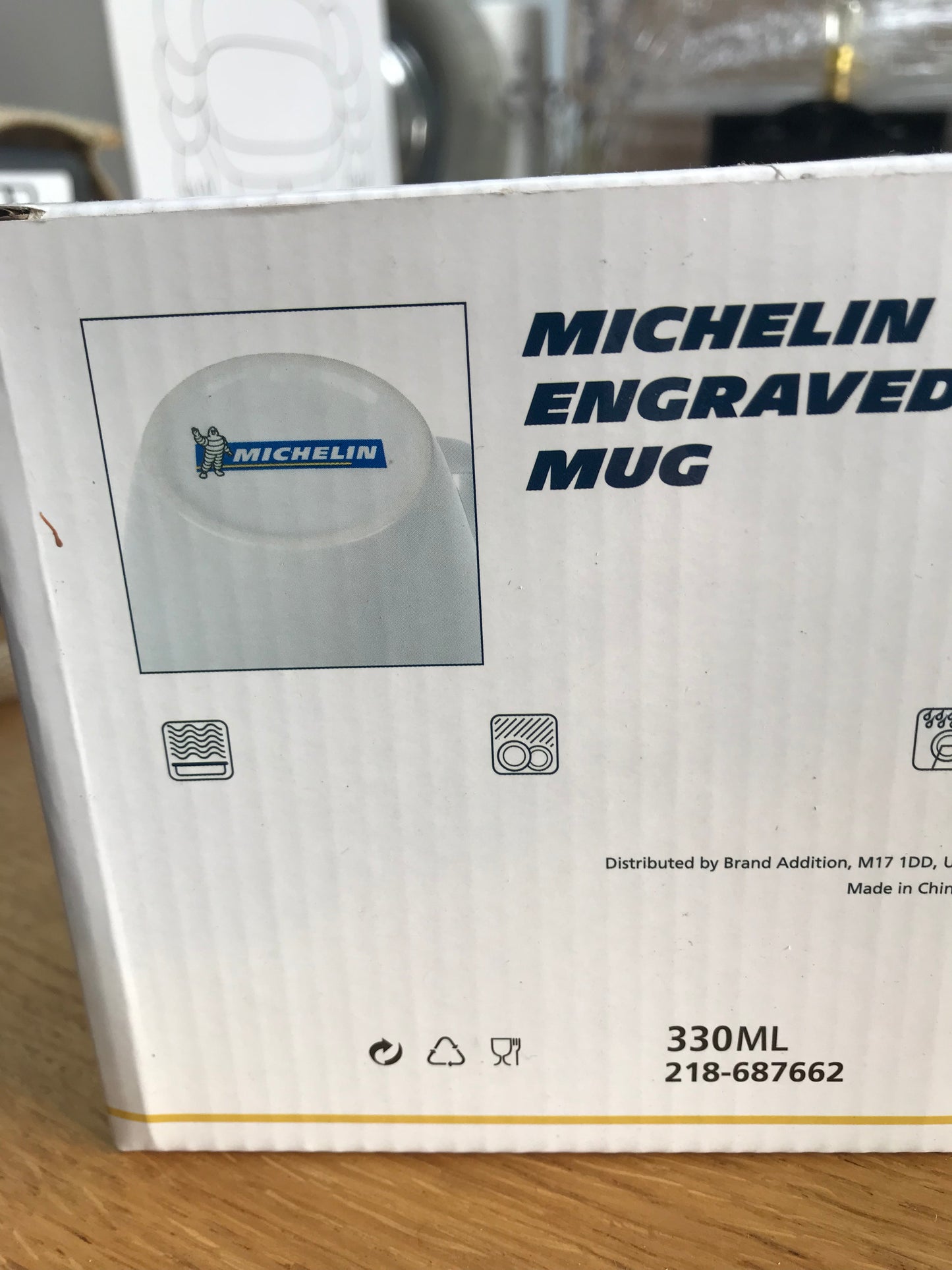 Michelin Brand Engraved Ceramic M
