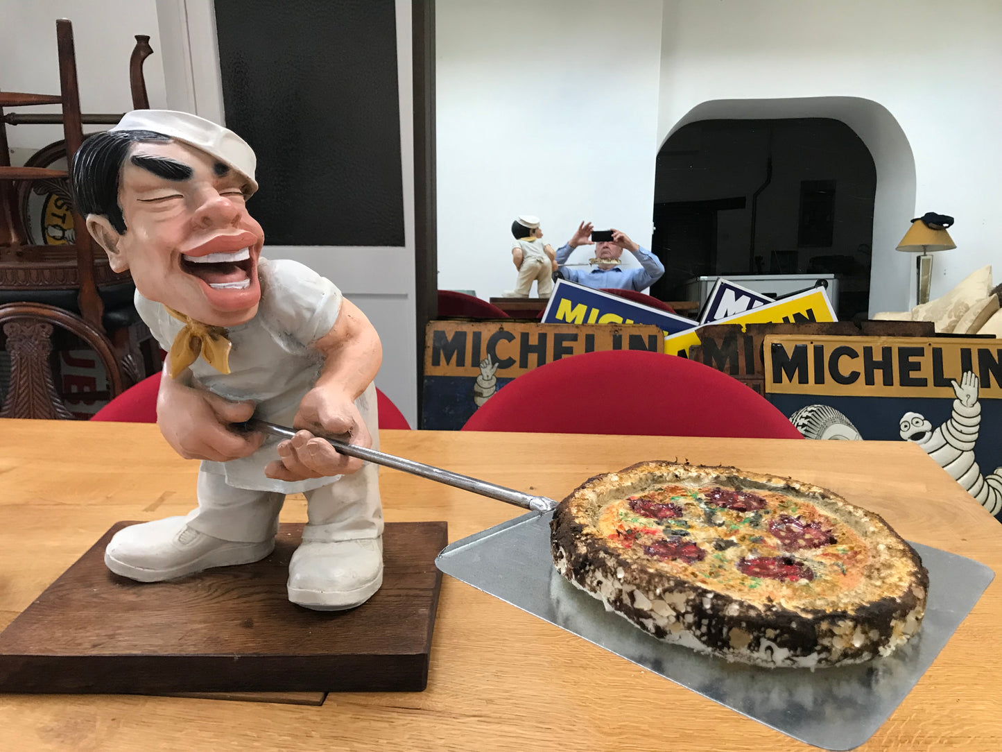 Pizza Chef Figure