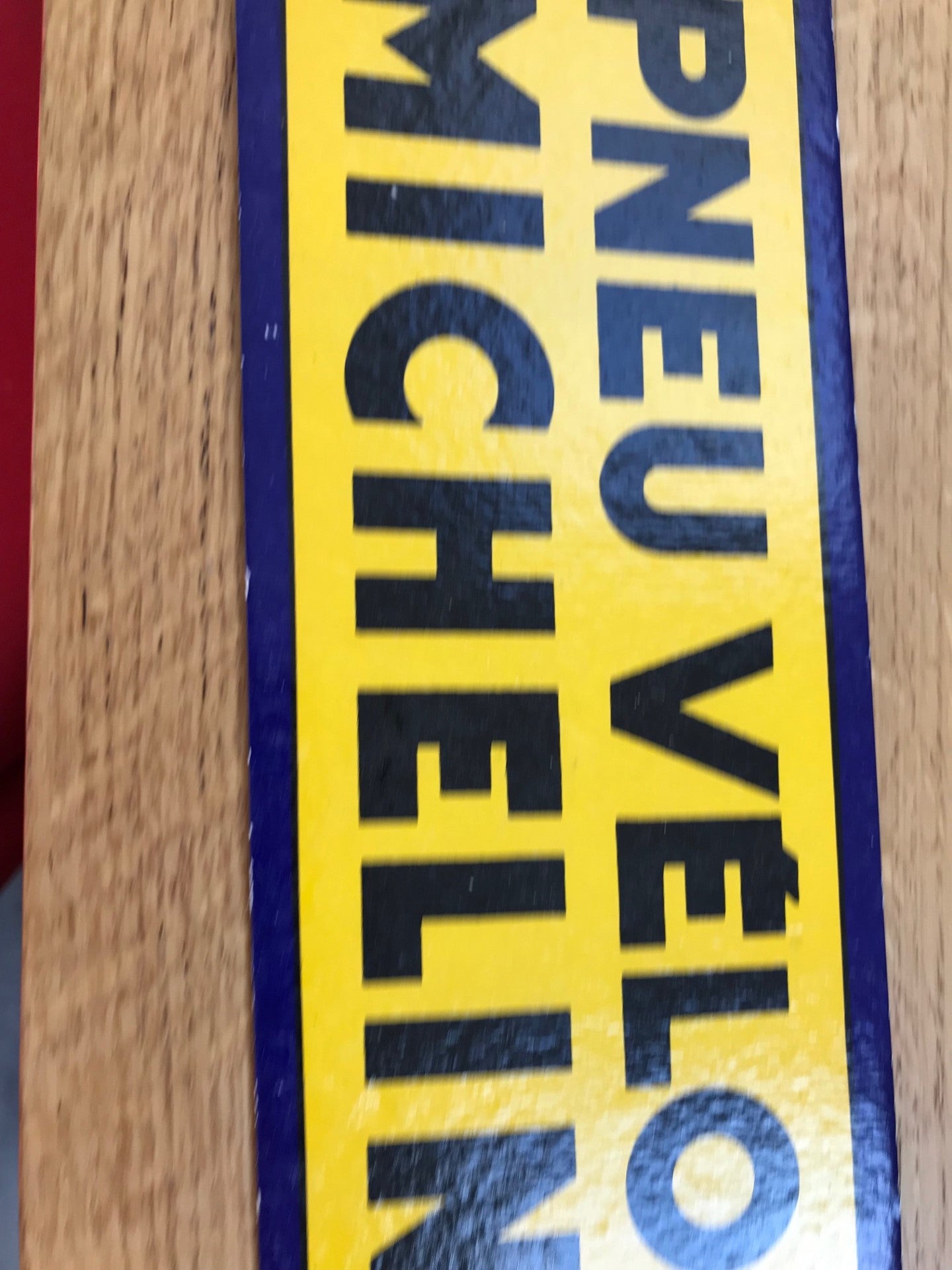 Michelin Bibendum Cycle Sign 1949