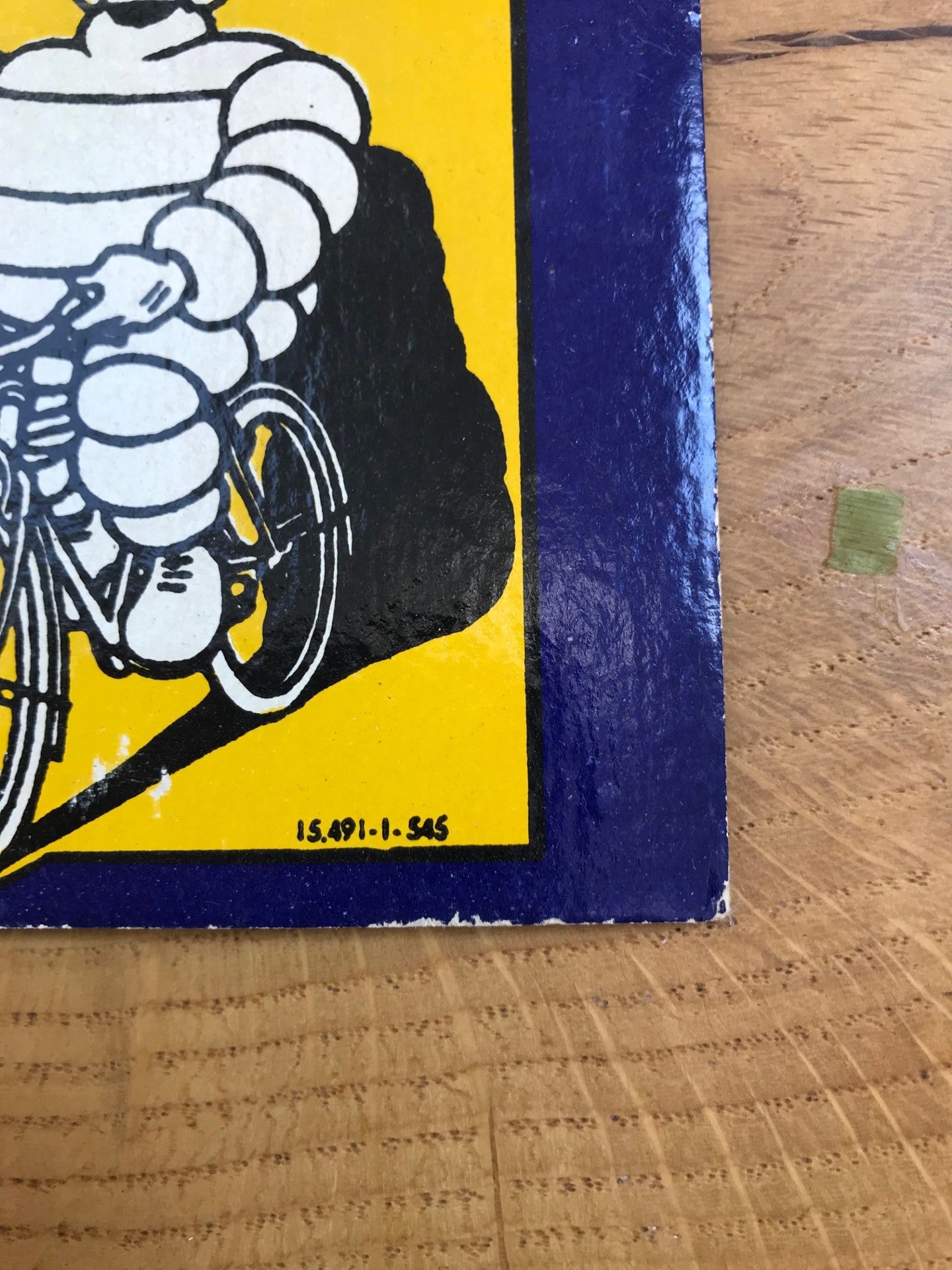 Michelin Bibendum Cycle Sign 1949