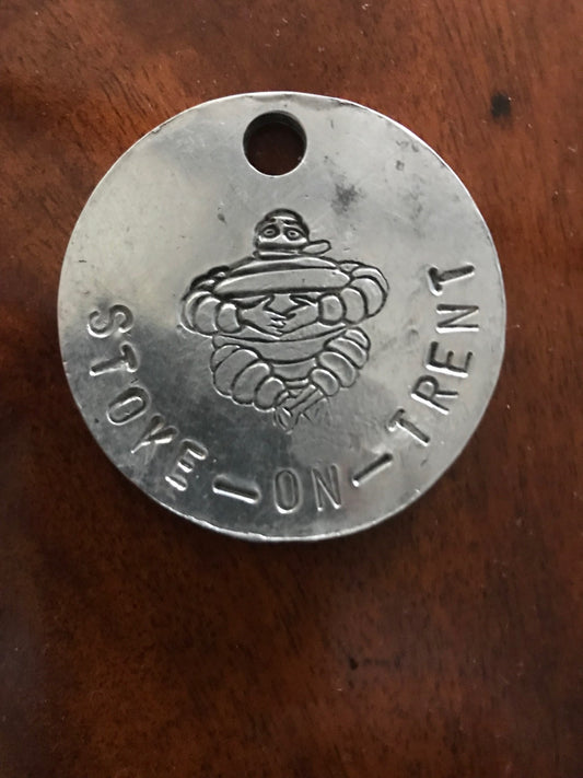 Michelin Factory Stoke on Trent Tool Tag Disc