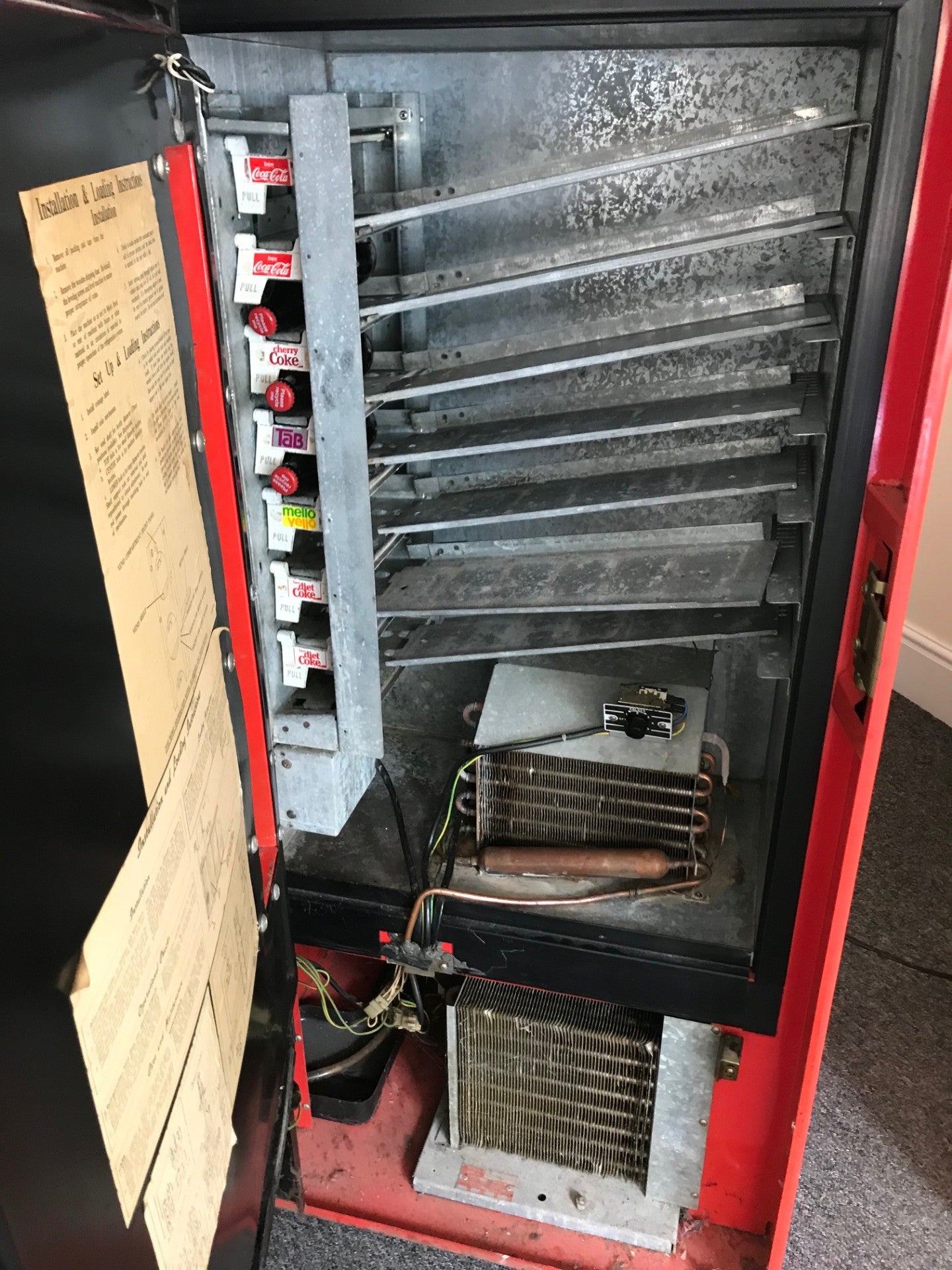 Vintage 1960's Coca Cola Vendo Vending Machine